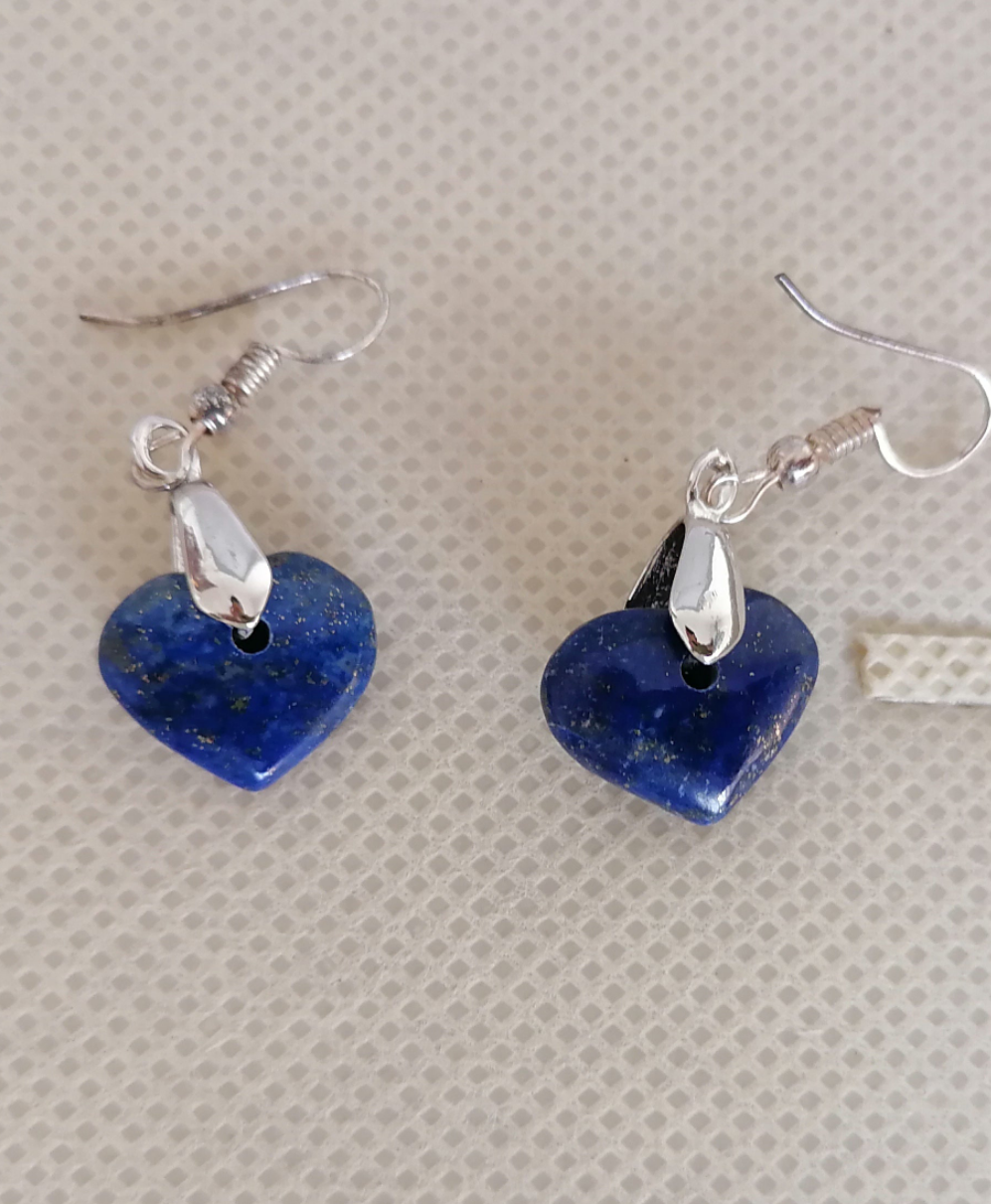 Lapis Lazuli Earrings-SKLE001