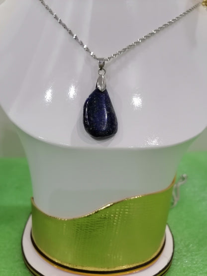 Lapis Lazuli Point Pendant-SKLP020