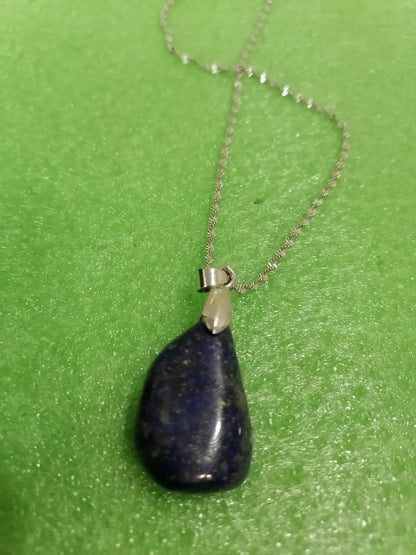 Lapis Lazuli Point Pendant-SKLP020