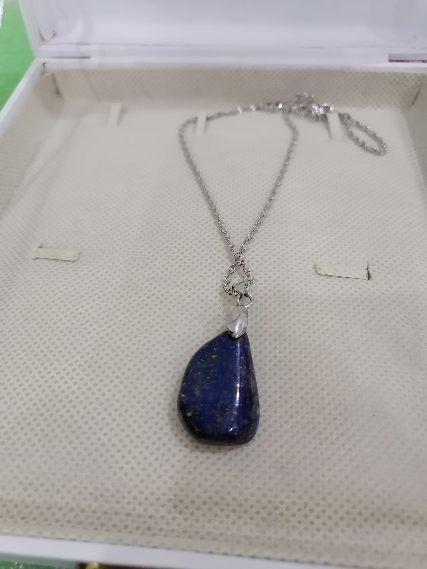 Lapis Lazuli Point Pendant-SKLP020