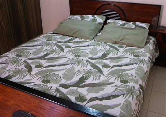 Product Code: PA044-Pure Cotton 3 Piece Queen Bedsheet Set