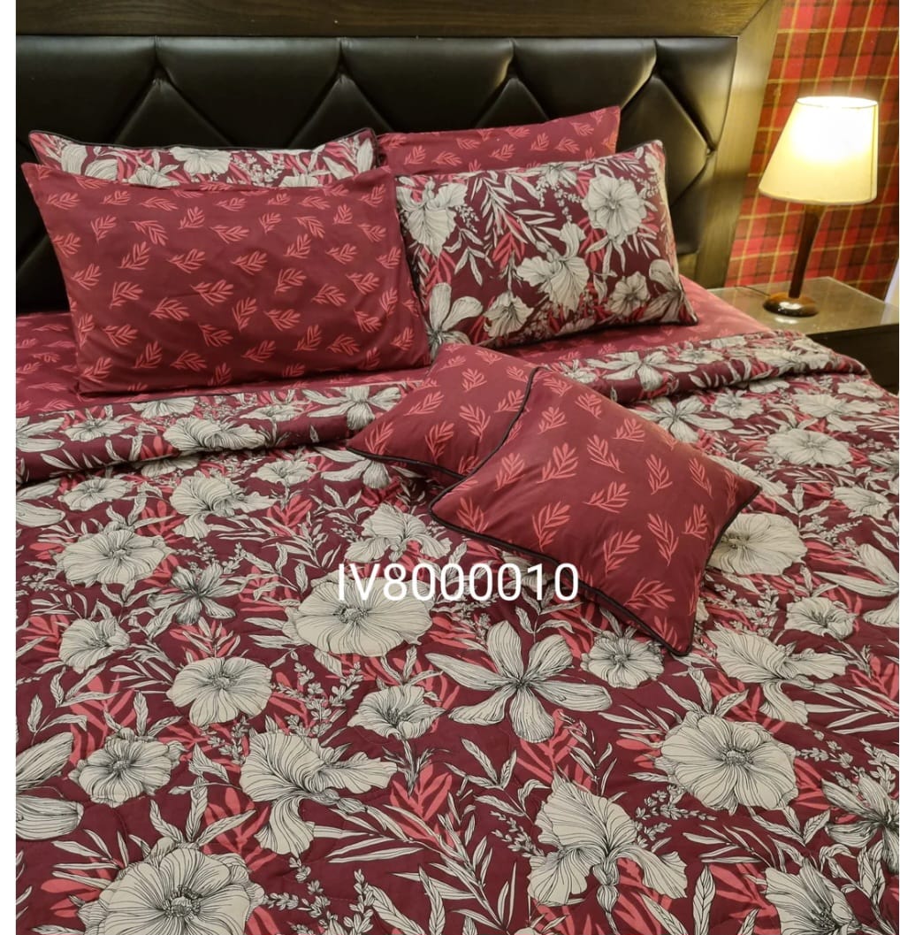 Product Code: PA242-Cotton Rich 3 Piece Queen Bedsheet Set