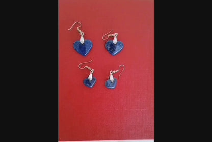 Lapis Lazuli Earrings-SKLE001